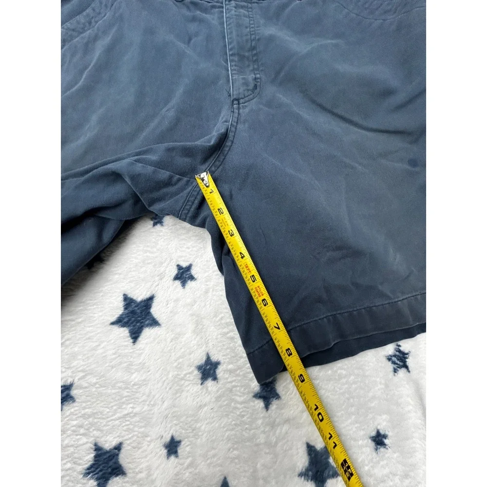 Columbia Mens 38 Cargo Shorts Blue Outdoor Hiking Utility Cotton Casual